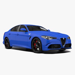 Alfa Romeo Giulia Quadrifoglio 3D