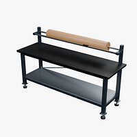 Packing Roll Workbench 2100x670mm Configuration 09