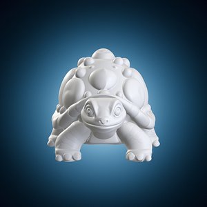 3D model Fantasy Turtle Figure