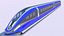 Exterior del tren de alta velocidad