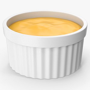 Cheese Sauce Cup 3D model