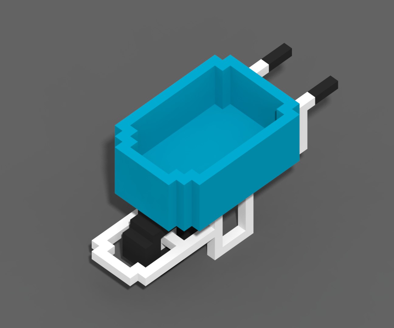 3D voxel construction 85 items model https://p.turbosquid.com/ts-thumb/mb/xTLdxm/R5ngpQYY/voxelwheelbarrow/png/1553534945/1920x1080/fit_q87/0e6ac4bd7b79e6ba916d2830f6dd01d0b551d0bd/voxelwheelbarrow.jpg