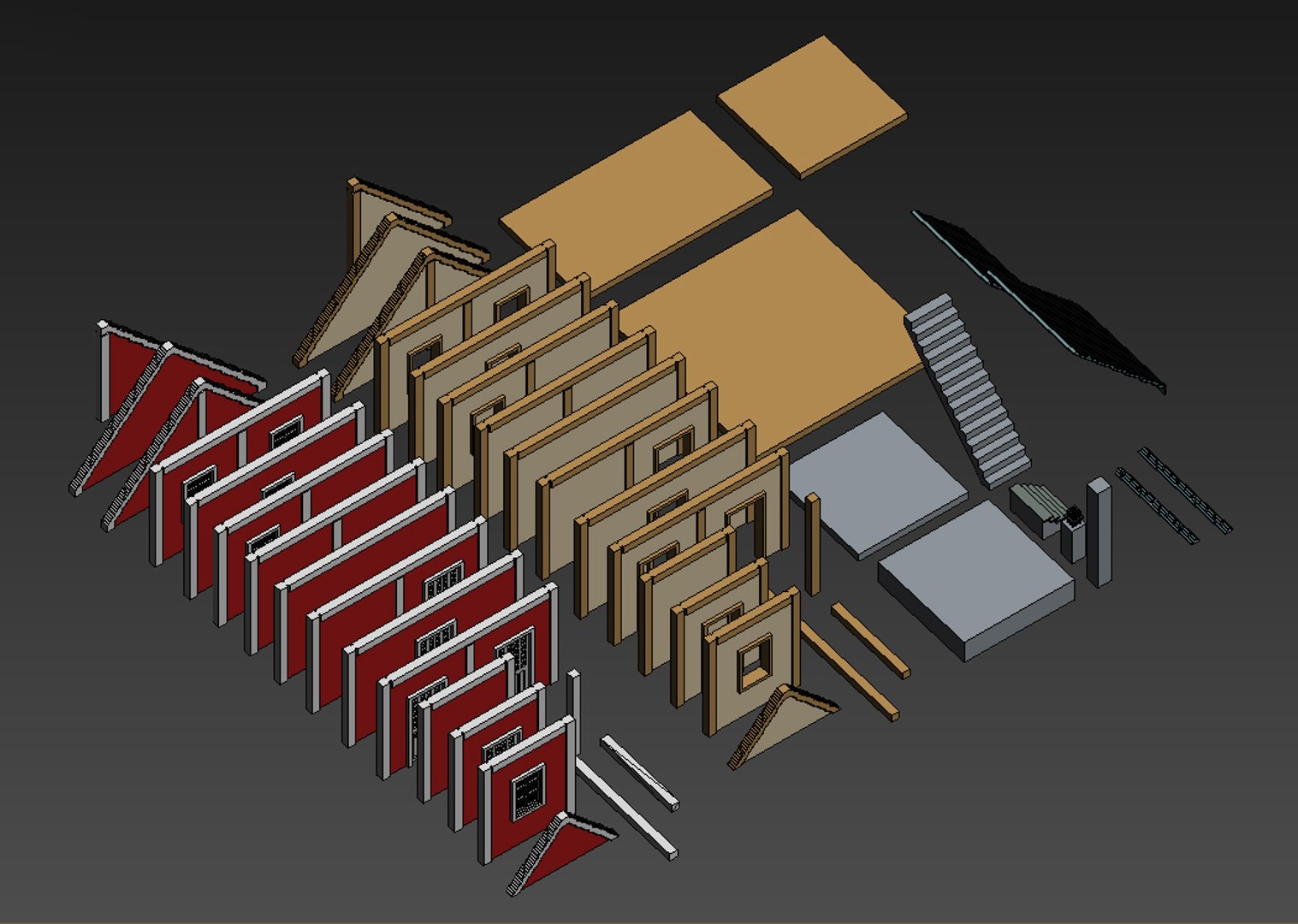 3D voxel construction 85 items model https://p.turbosquid.com/ts-thumb/mb/xTLdxm/pzbXmdFv/biulding_parts_wireframes/jpg/1553891928/1920x1080/fit_q87/15034539183e871f016a70965875d3dc37a83019/biulding_parts_wireframes.jpg
