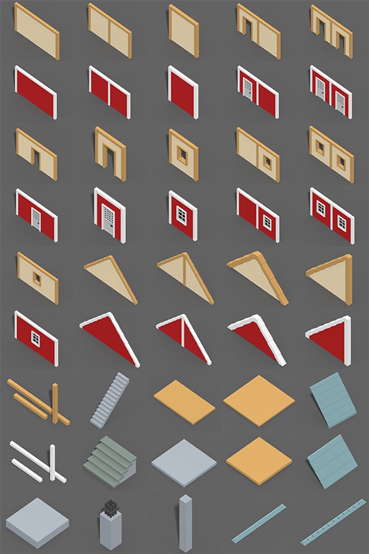 3D voxel construction 85 items model https://p.turbosquid.com/ts-thumb/mb/xTLdxm/wZYhTdE2/biulding_parts/png/1553534854/1920x1080/fit_q87/56aac46406c03042e2f057d967671f36fd139bd9/biulding_parts.jpg