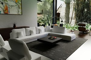 sofa interior 3D model