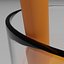 Glass with straw
