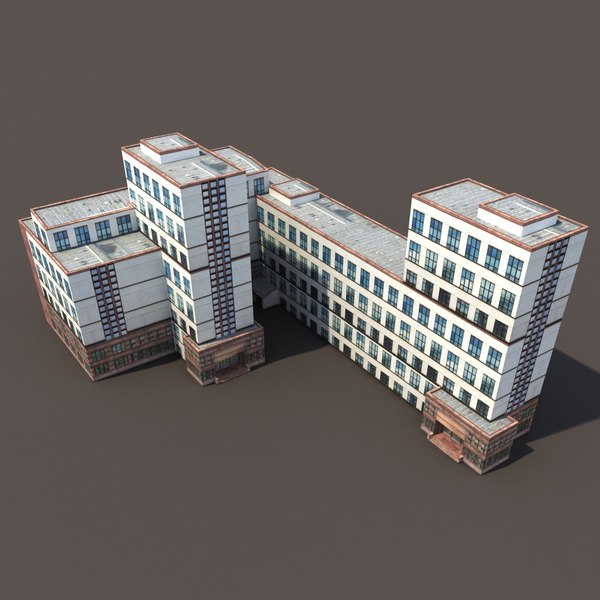Office building model - TurboSquid 1157764
