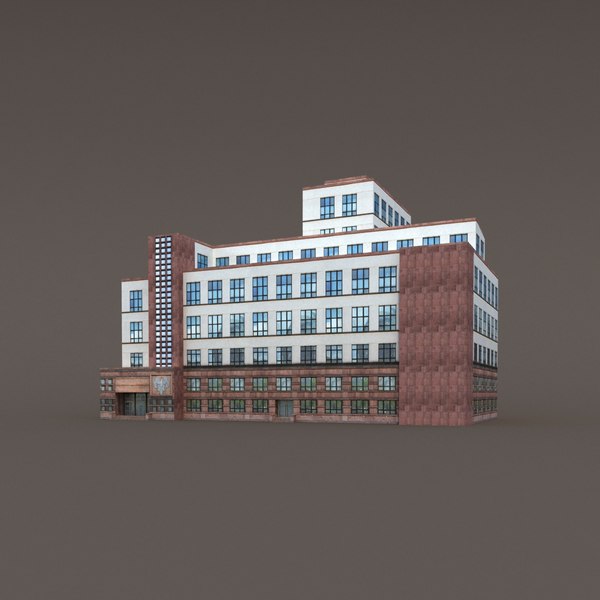 Office building model - TurboSquid 1157764