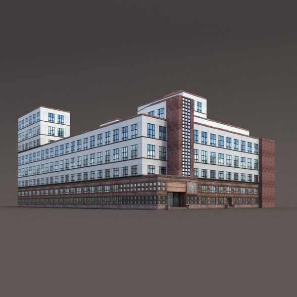 Office building model - TurboSquid 1157764