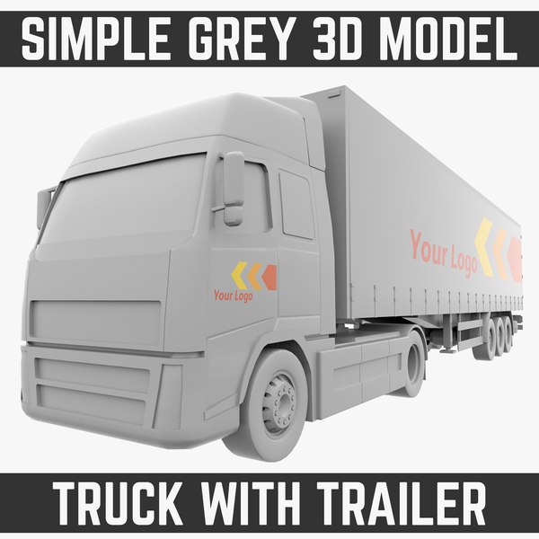 truck trailer model