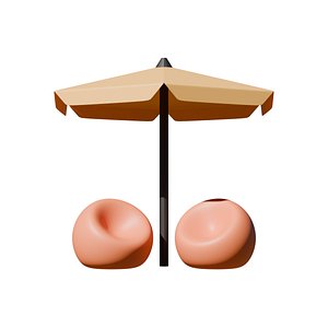 3D model Bean Bag