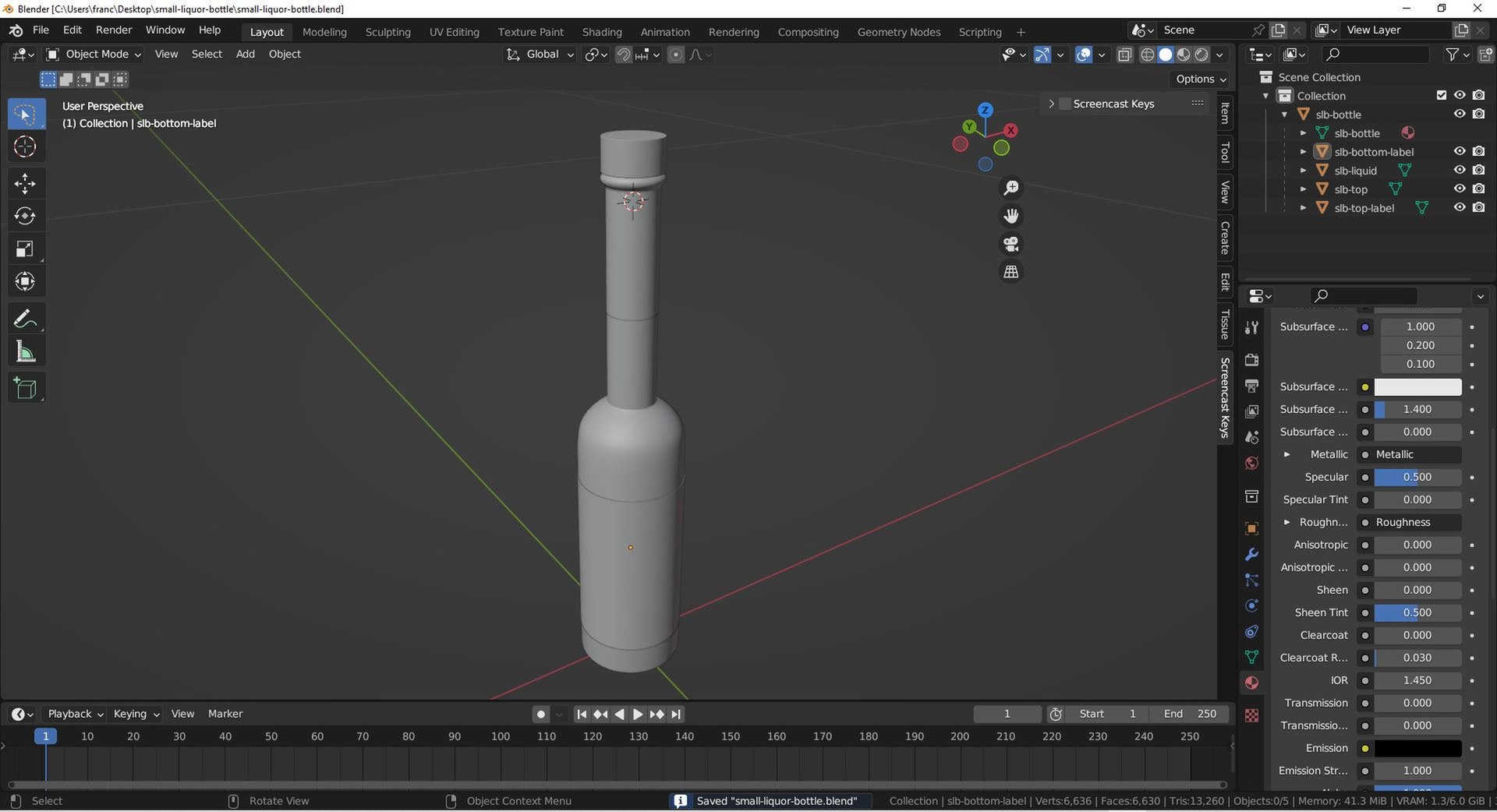 Small liquor bottle 3D model https://p.turbosquid.com/ts-thumb/mc/7ed1J9/aJ/tssmallliquorbottle08/jpg/1694460746/1920x1080/fit_q87/56fcc45712cdd1369e351484868538ada08e03d8/tssmallliquorbottle08.jpg