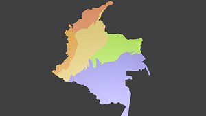 Colombian map