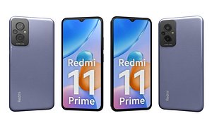 Xiaomi Redmi 11 Prime Purple 3D model