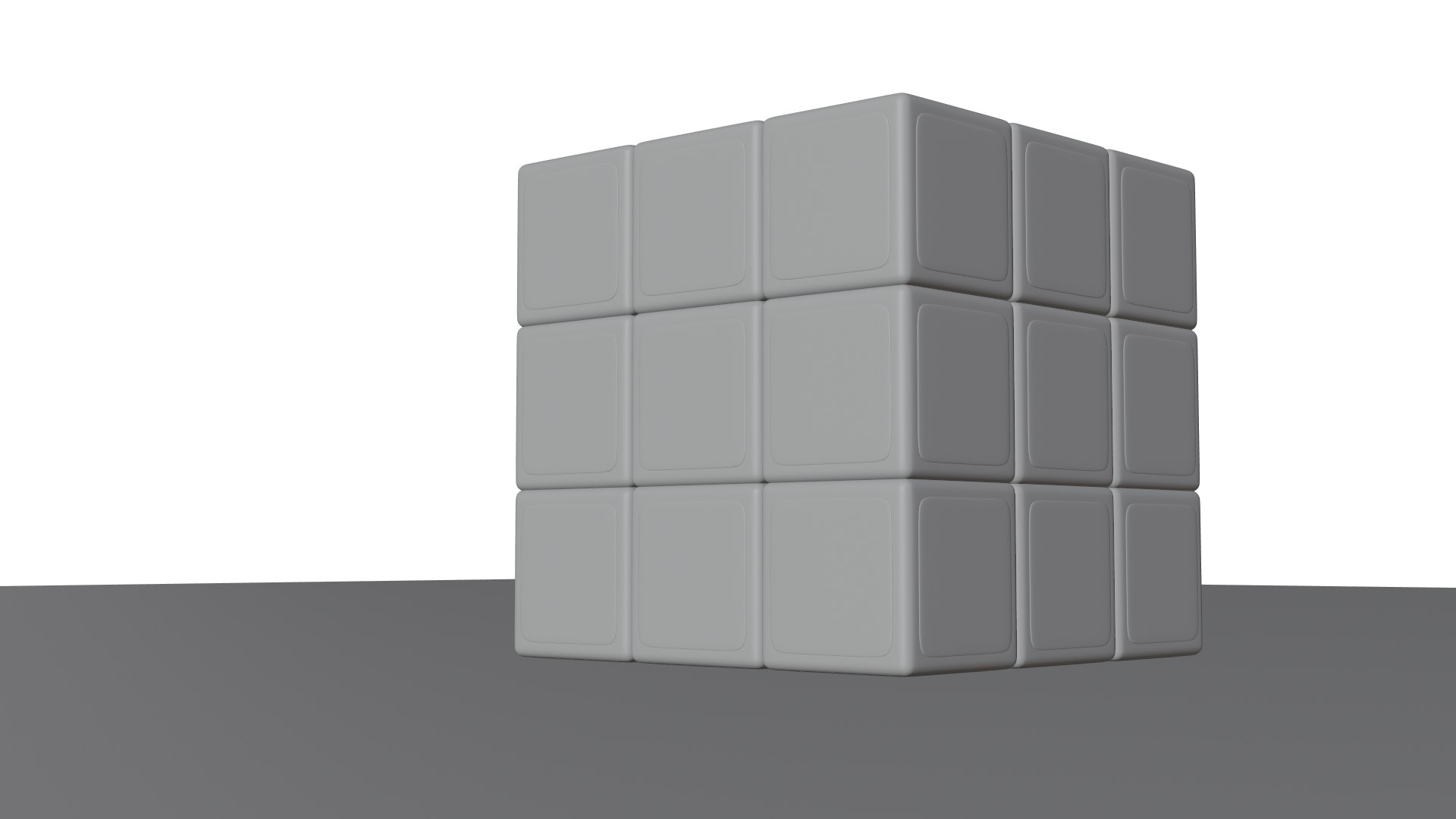 3D Rubik Cube Resolved And Non Resolved Model - TurboSquid 1787076