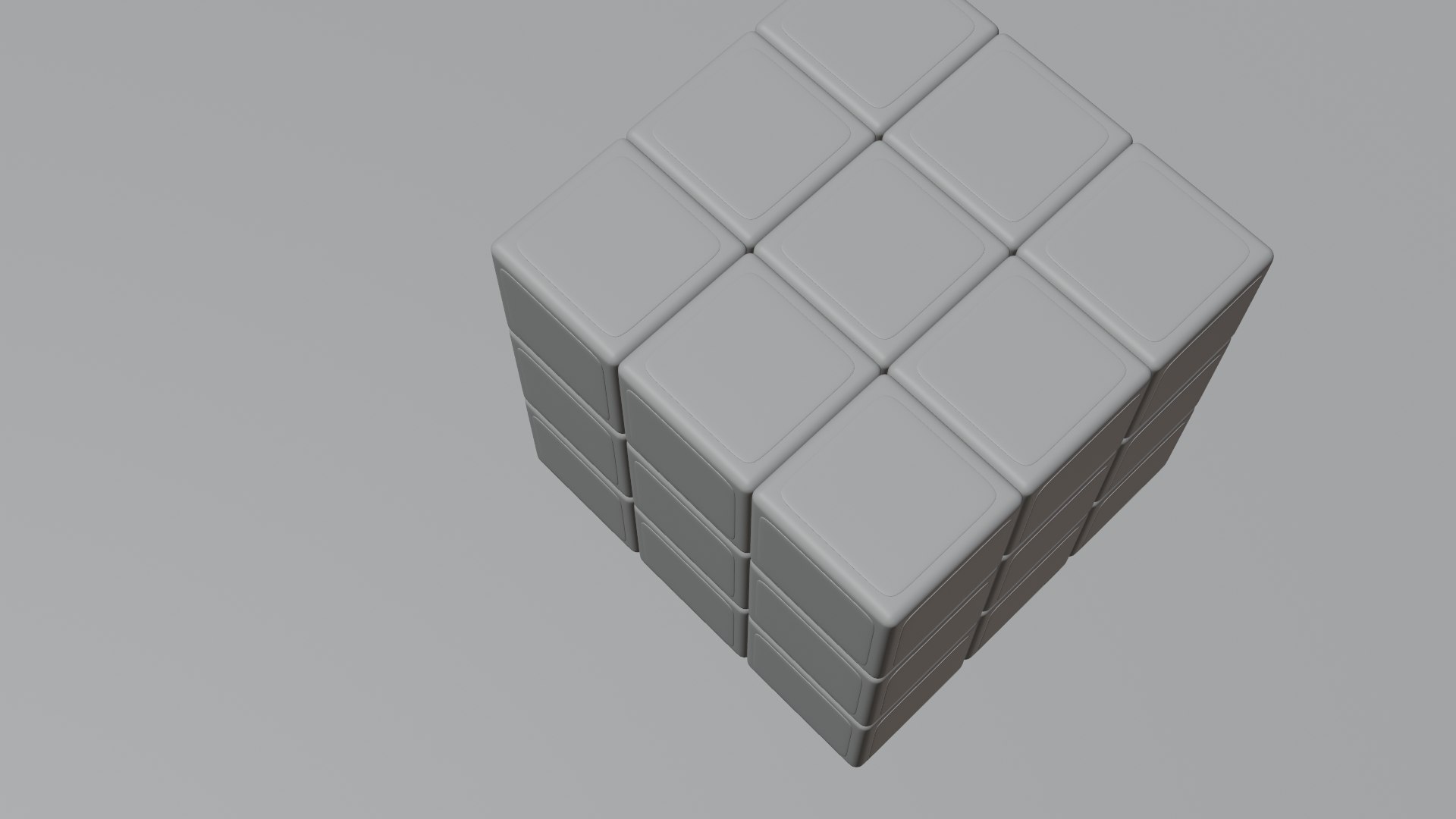 3D Rubik Cube Resolved And Non Resolved Model - TurboSquid 1787076