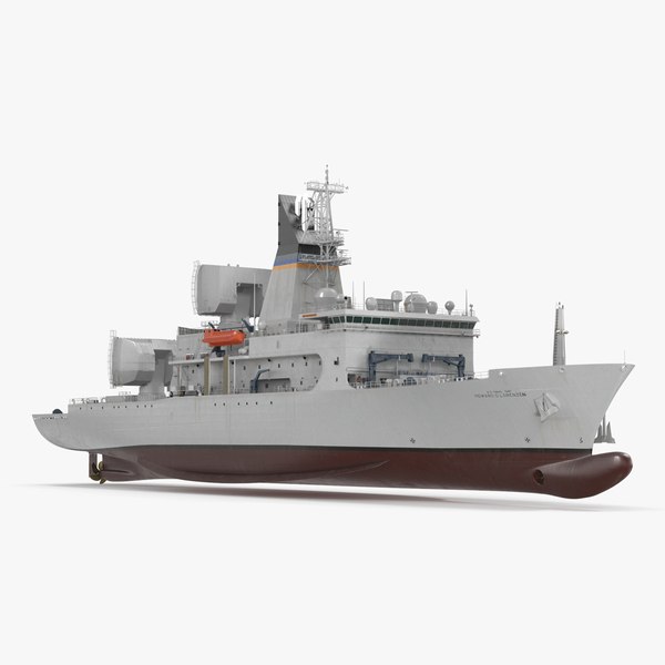 USNS Howard O Lorenzen Ship 3D model