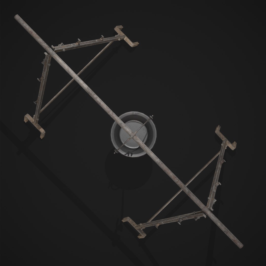 3D model Cooking Pot and Stand - TurboSquid 1831426