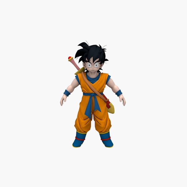 modelo 3d DBZ Character V6 - TurboSquid 2074060
