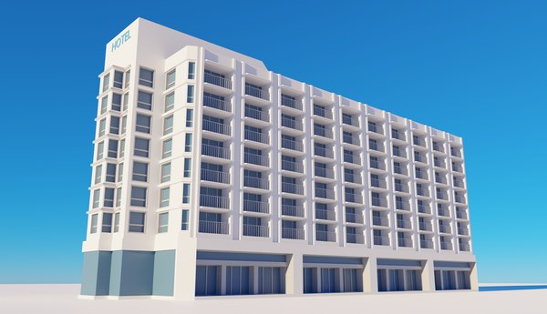 3D Hotel model one