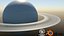 フォトリアリスティックな天王星3Dモデル