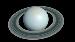 Photorealistic Uranus 3D Model