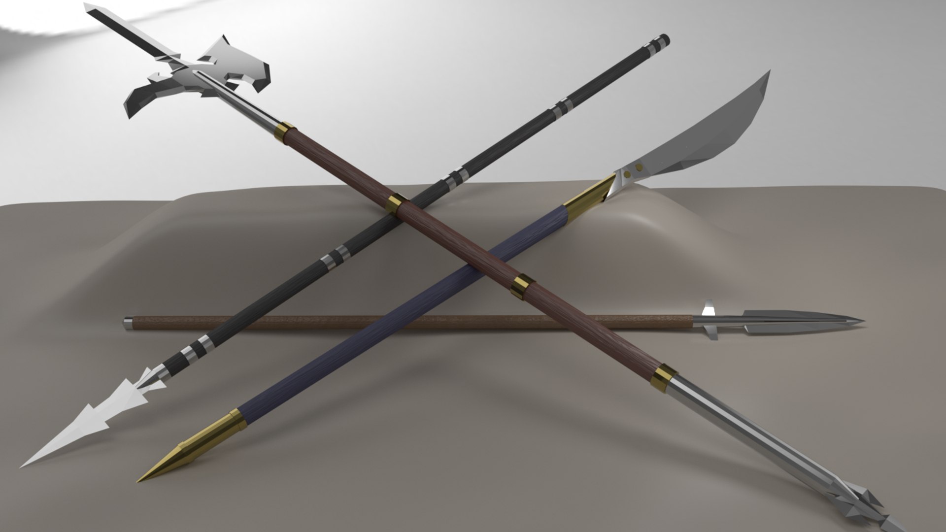 3D medieval rpg weapons package https://p.turbosquid.com/ts-thumb/mc/cx2WzE/FcbRVabN/poleweapons/png/1521049722/1920x1080/fit_q87/1e251ec0f22e9c081f9aa7504748f22e7a6ad5bf/poleweapons.jpg