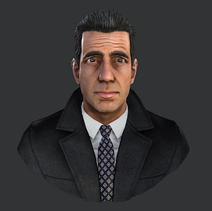 3d gangster head model
