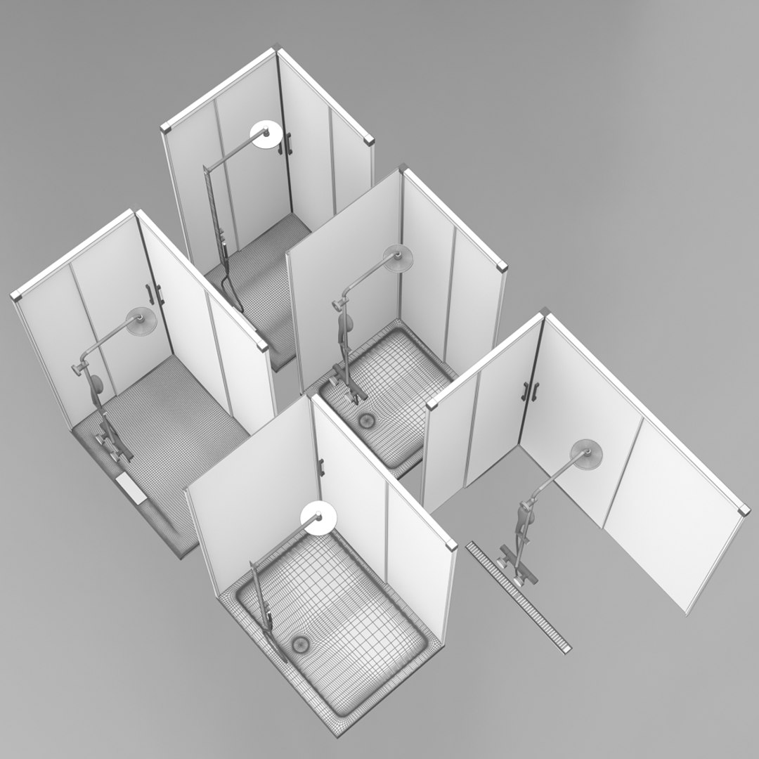 3D Cabin Showers Radaway Idea - TurboSquid 1382362