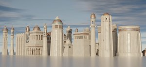 Fantasy City Kitbash Set