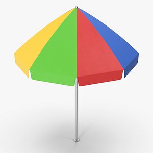 3D model Beach Umbrella