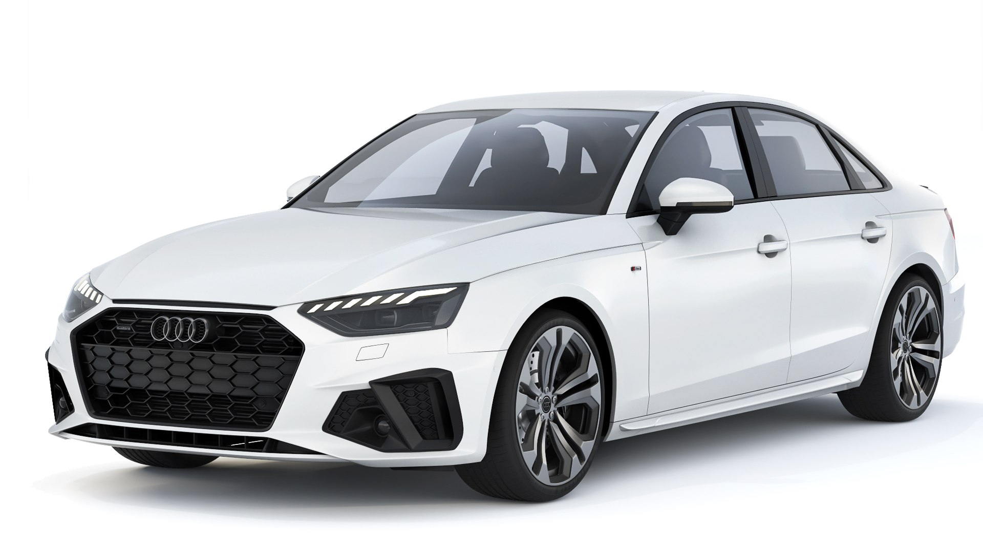 3D Audi A4 S-Line 2021 model - TurboSquid 2071759