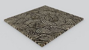 3D home equipment carpet 4 model