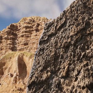 3D model High Poly Cliffs Pack