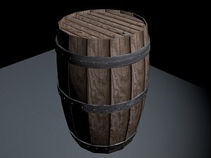 barrel 3D model