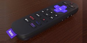 Roku Remote Control 3D model