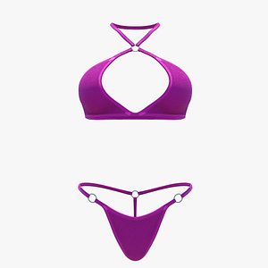 Swimsuit SMS 45 3D model