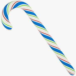 Candy Cane V5 3D model