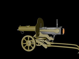 the machine gun Maxim