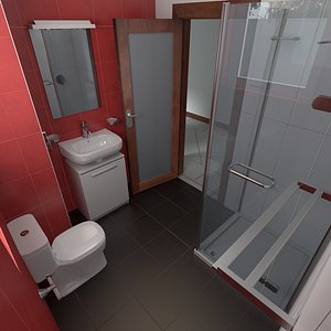 3ds washroom accessories window