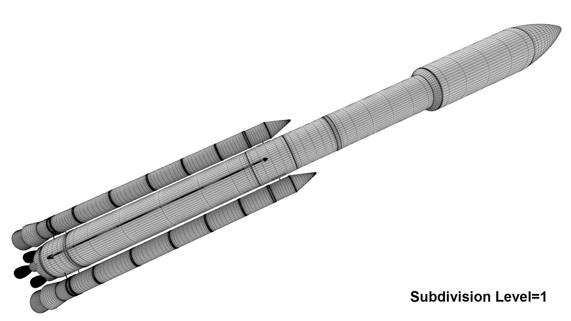 3D Sls Block 2 Cargo - TurboSquid 1465944