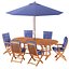 Juego de comedor de jardín