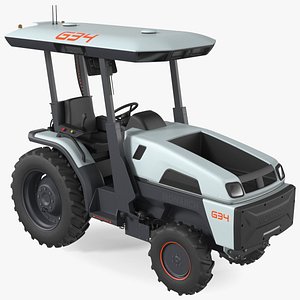 Monarch Autonomous Electric Tractor 3D model