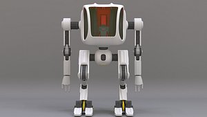 futuristic medical and war robot 3D