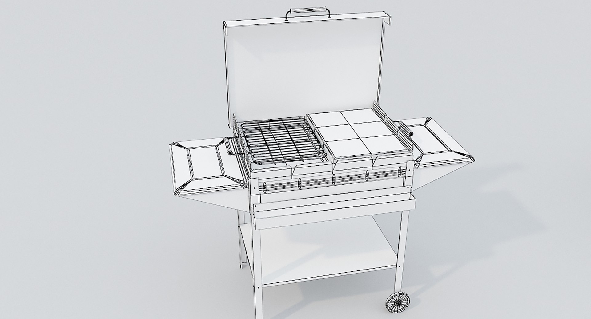 Barbecue Model - TurboSquid 1745224