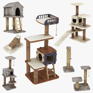 Cat Tree House Collection 7 in 1