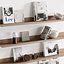 095 Decor on shelves 01 books and neutral 00