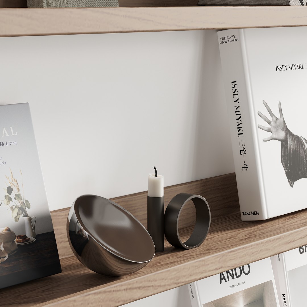3D 095 Decor on shelves 01 books and neutral 00 https://p.turbosquid.com/ts-thumb/md/f7NXrc/7t/f008/jpg/1642619575/1920x1080/fit_q87/434c14a2e8619ec4beddf907a42b678e10b7a4cc/f008.jpg