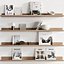 095 Decor on shelves 01 books and neutral 00