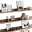 095 Decor on shelves 01 books and neutral 00